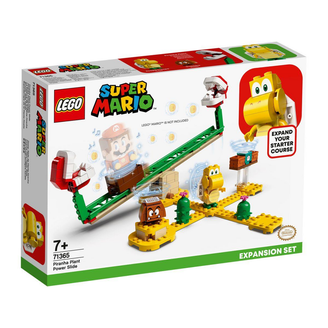 LEGO 71365 Super Mario - Piranha-Pflanze-Powerwippe - Erweiterungsset