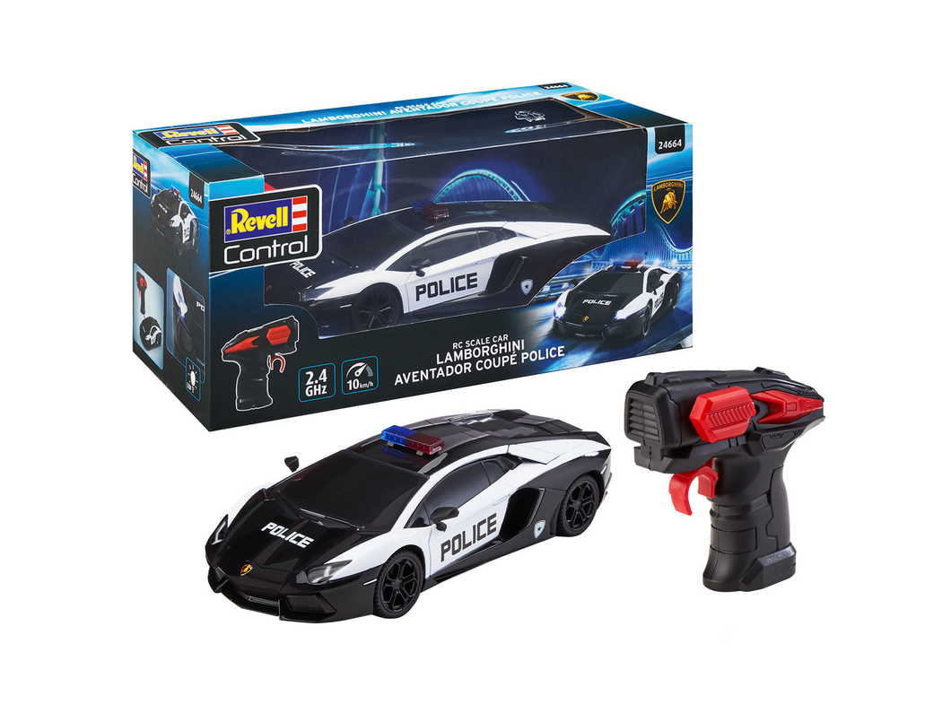 Revell 24664 Revell Control - RC Scale Car Lamborghini Aventador Coupé Police