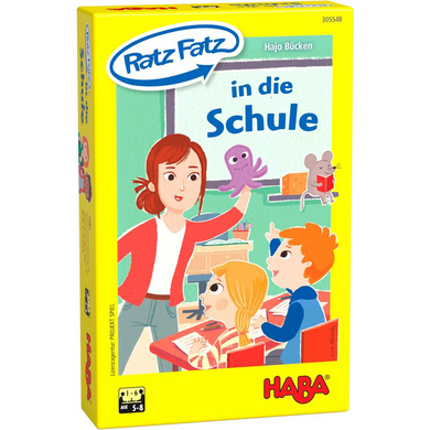 Haba 305548 Kinderspiele - Ratz Fatz in die Schule