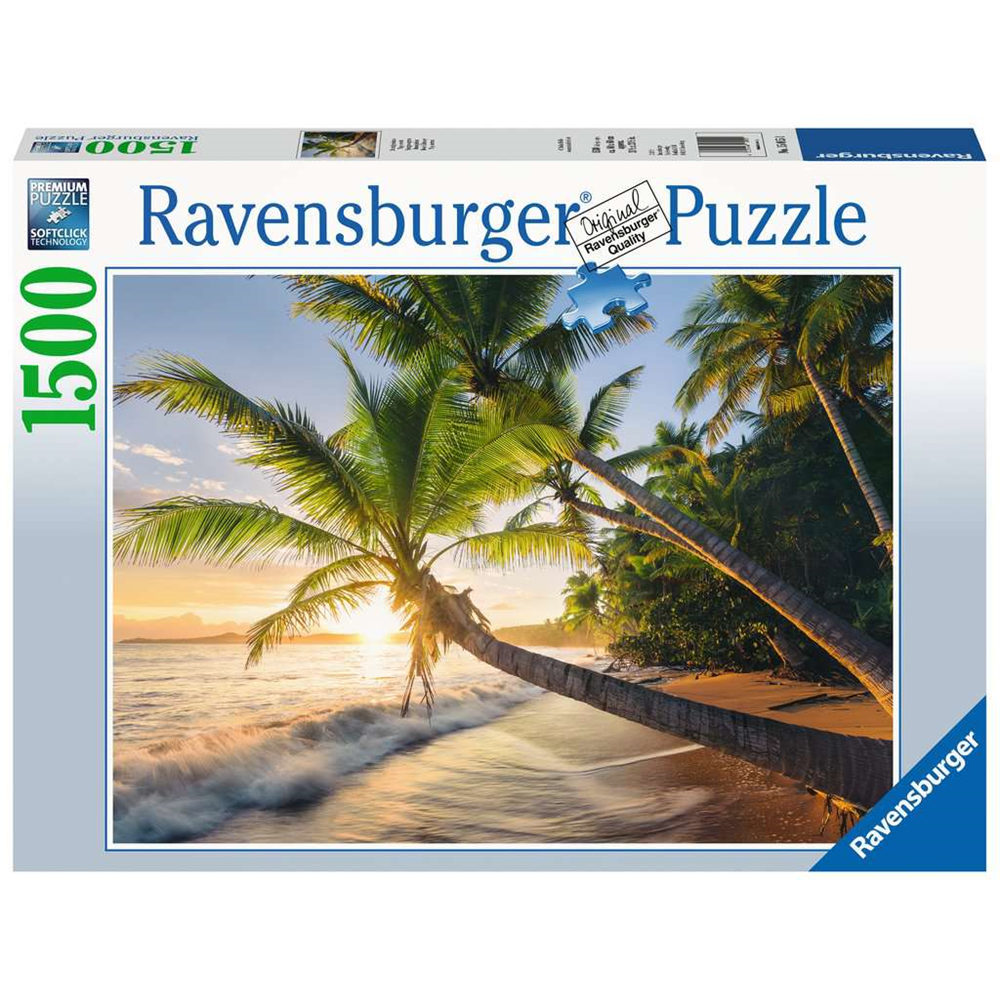 Ravensburger 15015 Erwachsenen-Puzzle - # 1500 - Strandgeheimnis