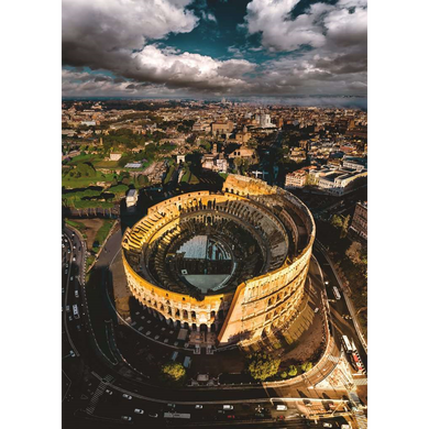 Ravensburger 16999 Erwachsenen-Puzzle - # 1000 - Colosseum in Rom