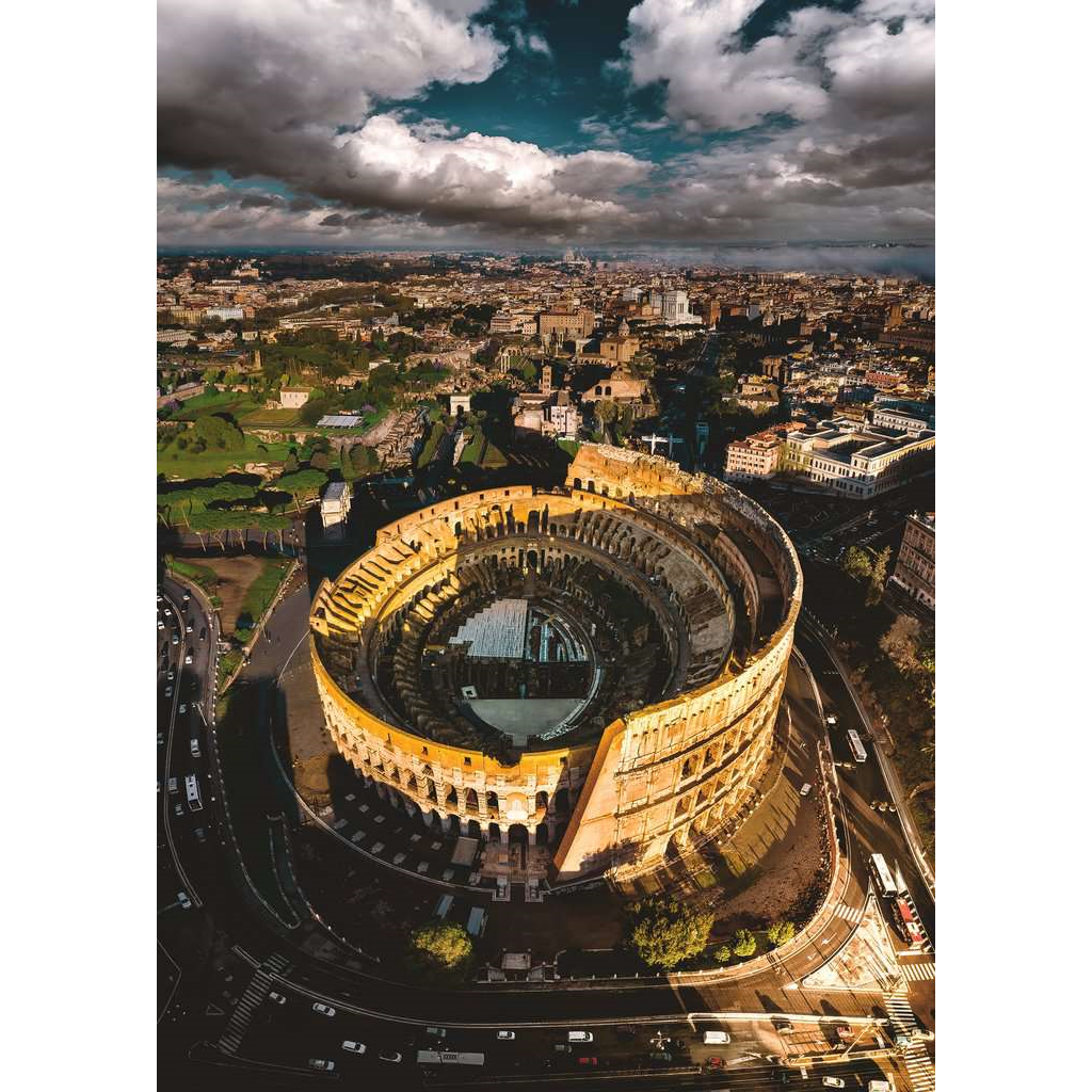 Ravensburger 16999 Erwachsenen-Puzzle - # 1000 - Colosseum in Rom