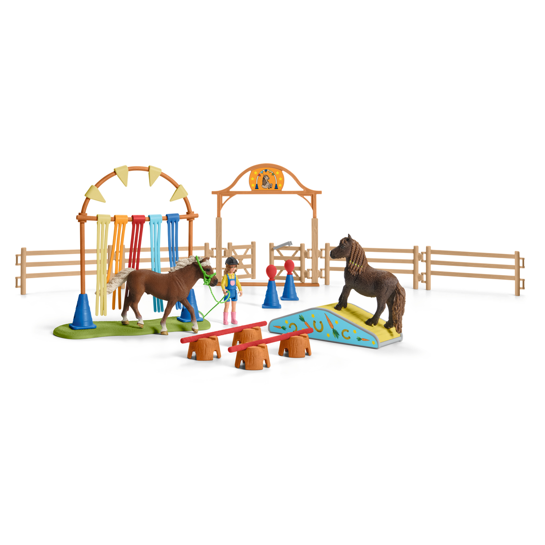 Schleich 42481 Farm World - Pony Agility Training