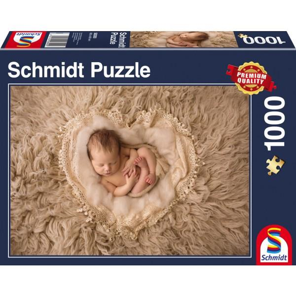 Schmidt Spiele 58300 Erwachsenenpuzzle - # 1000 - Herzchen