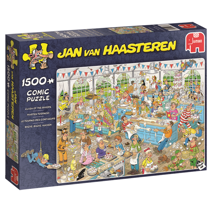 Jumbo Spiele 19077 # 1500 - Jan van Haasteren - Backe Backe Kuchen