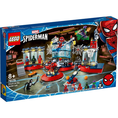 LEGO 76175 Marvel Super Heroes - Spiderman - Angriff auf Spider-Mans Versteck