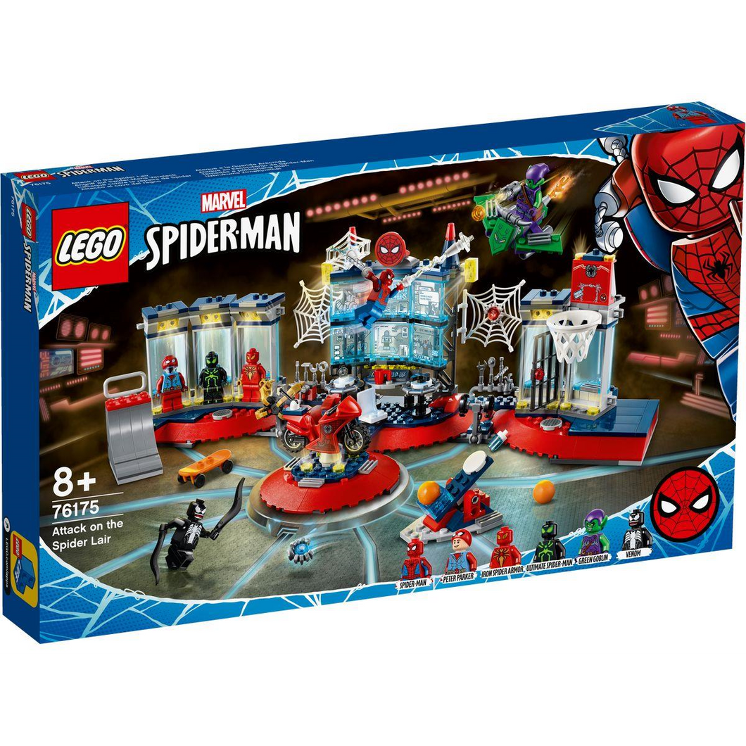 LEGO 76175 Marvel Super Heroes - Spiderman - Angriff auf Spider-Mans Versteck