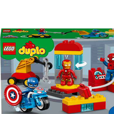 LEGO 10921 Duplo Lego Iron Mans Labor-Treffpunkt