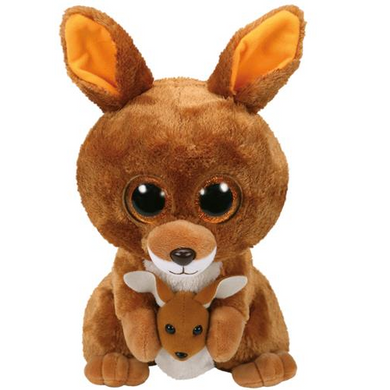 Ty 388/37160 Beanie Boos Glubschis L - Kipper - Känguru - ca. 24cm