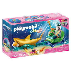 Playmobil 70097 Magic - Meereskönig mit Haikutsche