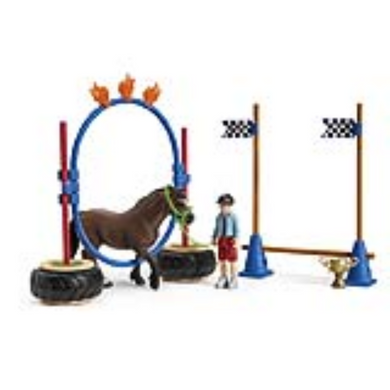 Schleich 42482 Farm World - Pony Agility Rennen