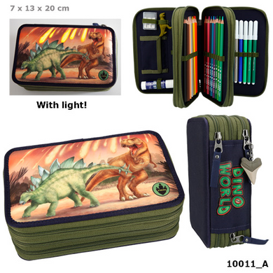 Depesche 10011 Dino World Federtasche 3D