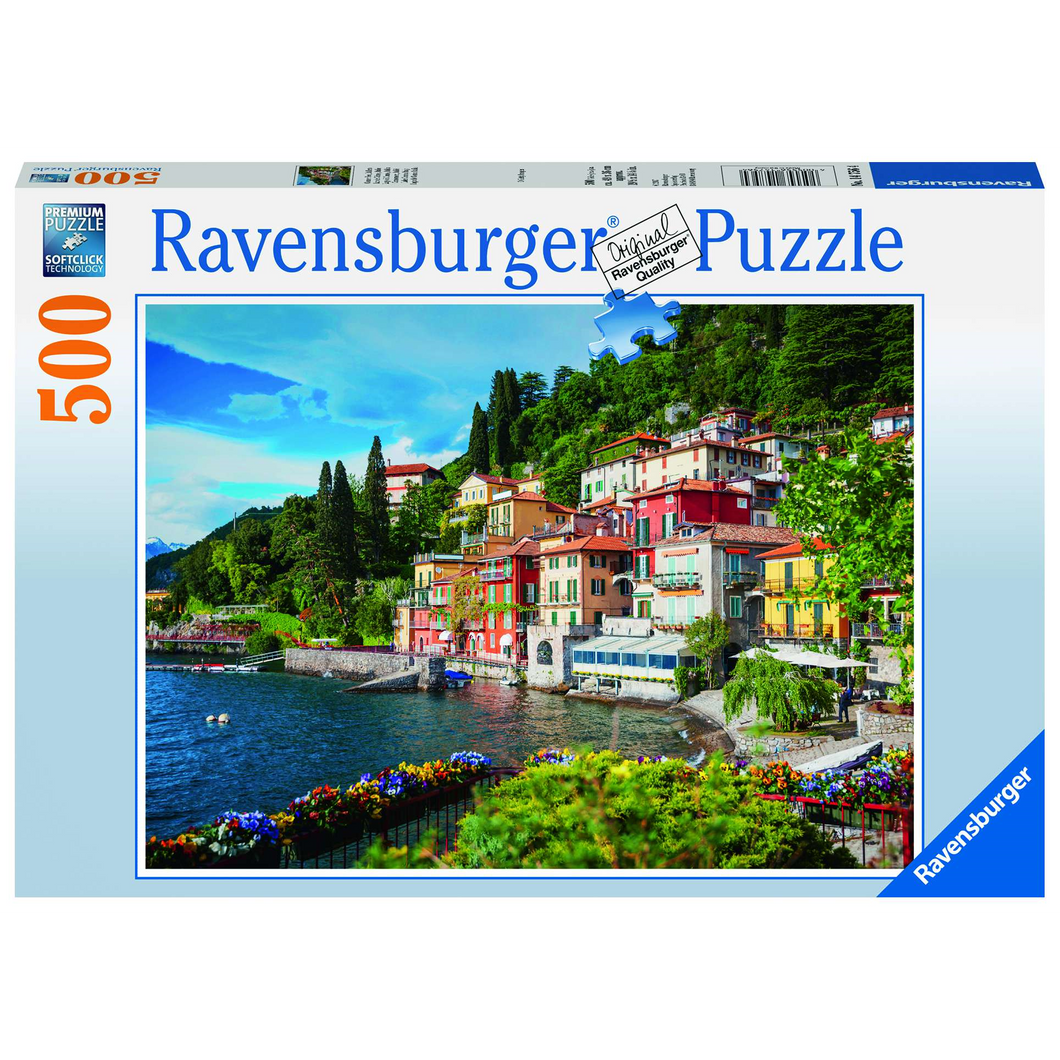 Ravensburger 14756 Erwachsenen-Puzzle - # 500 - Comer See (Italien)