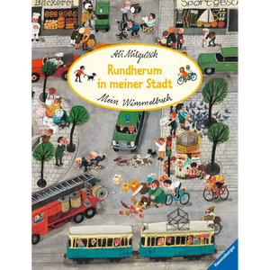 Ravensburger 41788 Ravensburger Buch - Mein Wimmelbuch: Rundherum in meiner Stadt
