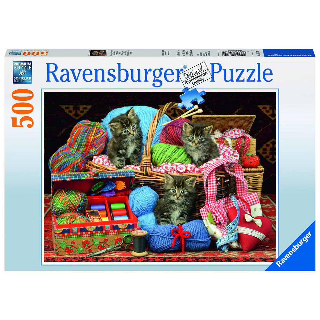 Ravensburger 14785 Erwachsenen-Puzzle - # 500 - Flauschiges Vergnügen
