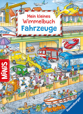 Ravensburger 46010 Minis - Mein kleines Wimmelbuch - Fahrzeuge