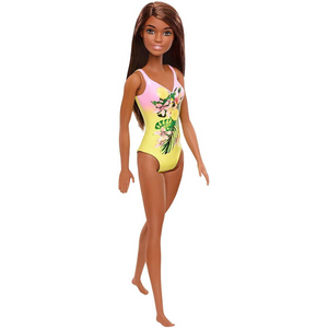 Mattel GHW39 Barbie - Beachpuppe mit Badeanzug