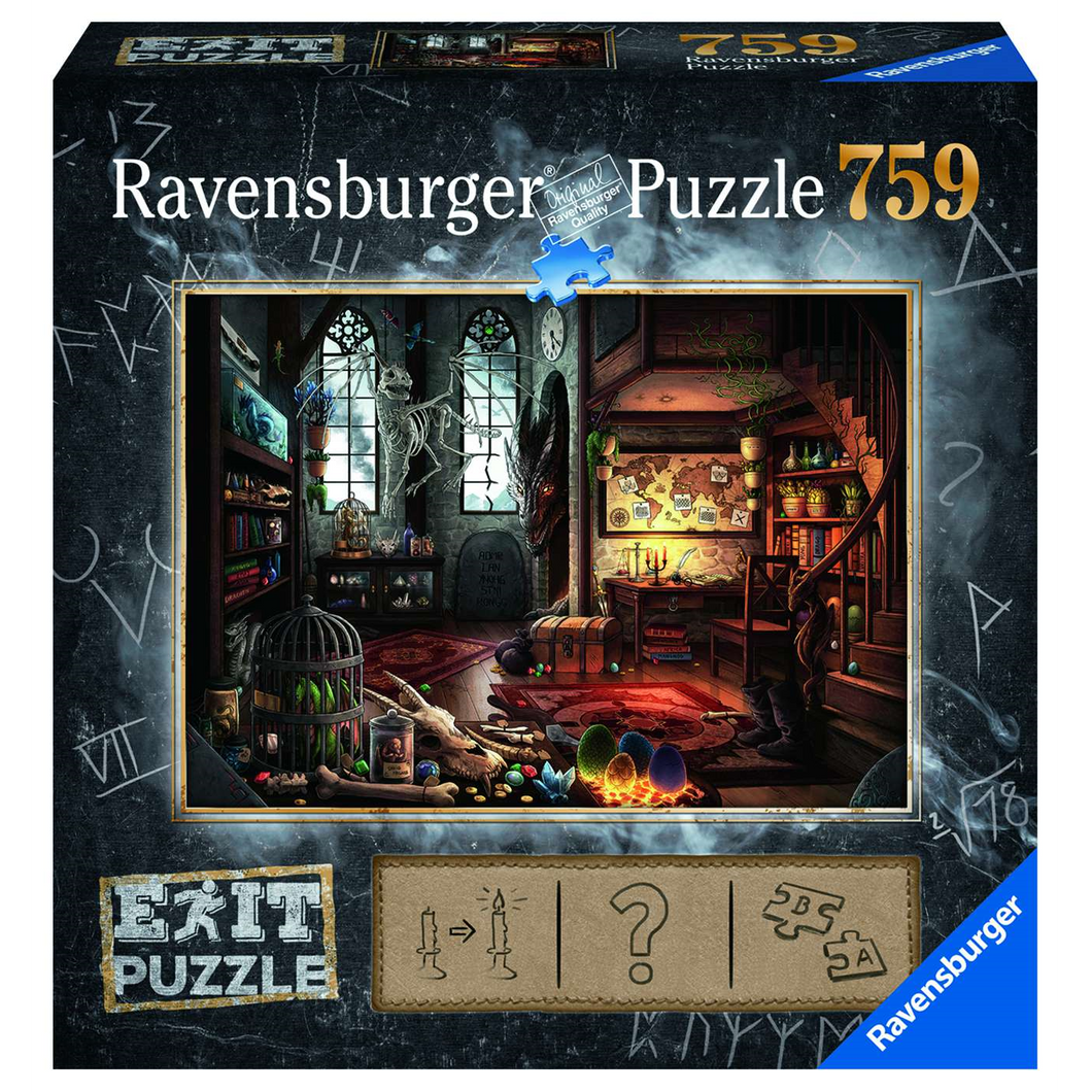 Ravensburger 19954 Exit Puzzle - # 759 - Im Drachenlabor