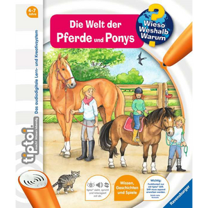 Ravensburger 32913 tiptoi - Band  13 - Wieso Weshalb Warum - Die Welt der Pferde und Ponys