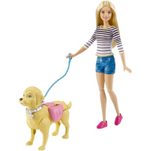 Mattel DWJ68 Barbie Hundespaziergang & Hündchen