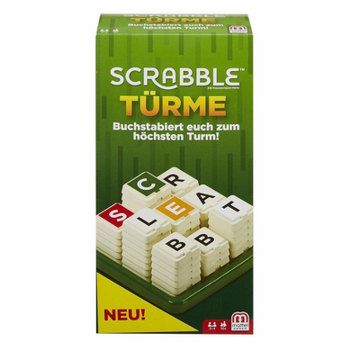 Mattel GCW07 Mattel Spiele - Scrabble Türme
