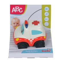 Simba Dickie 104010033 ABC - Sound Fahrzeuge - 3-fach sortiert