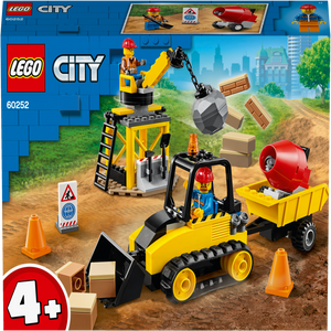 LEGO 60252 City - Bagger auf der Baustelle