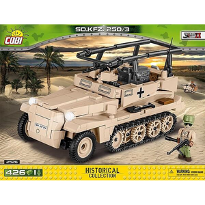 Cobi 2526 Historical Collection WWII - Bausatz - Panzer SD.KFZ 250/3 (DAK)
