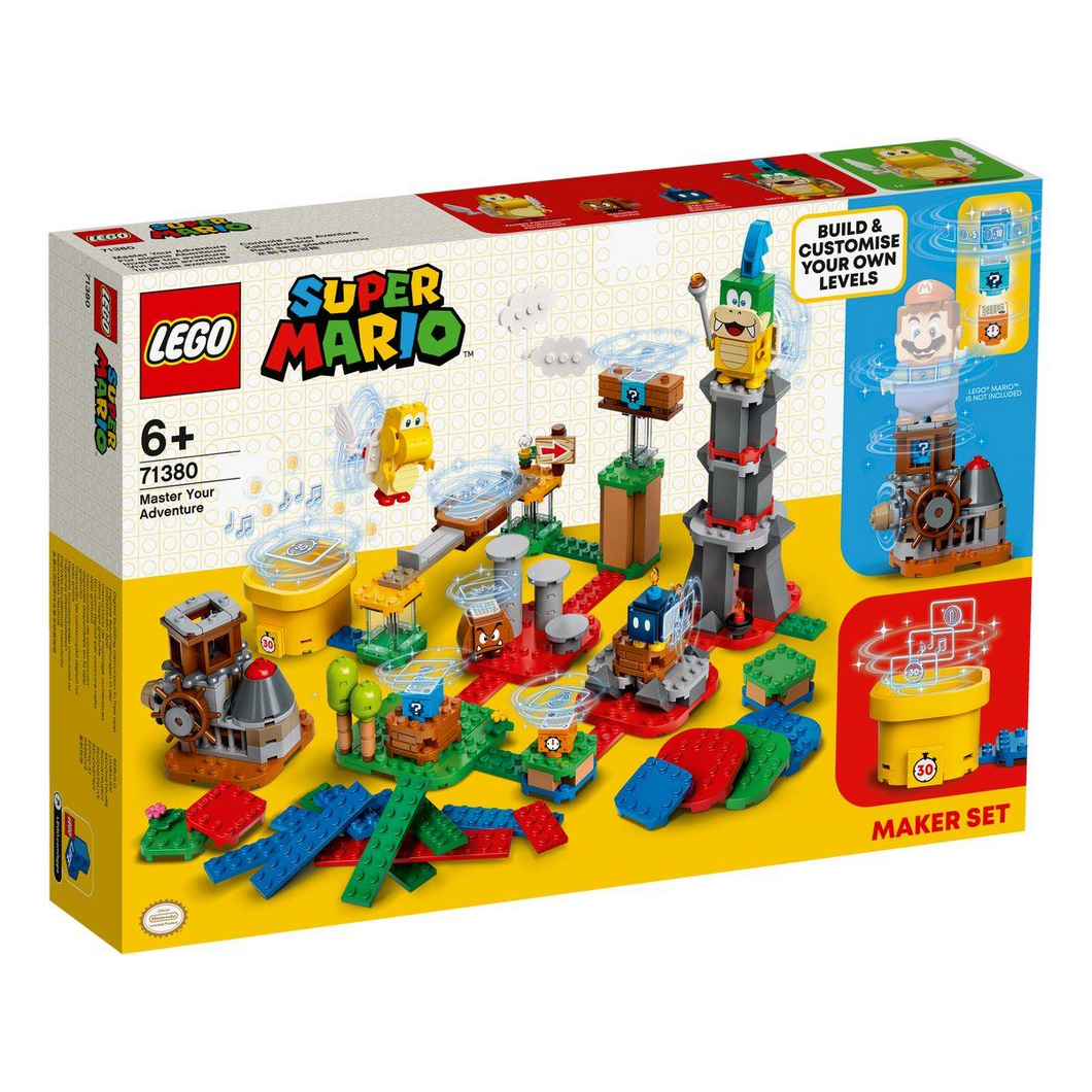 LEGO 71380 Super Mario - Baumeister-Set für eigene Abenteuer