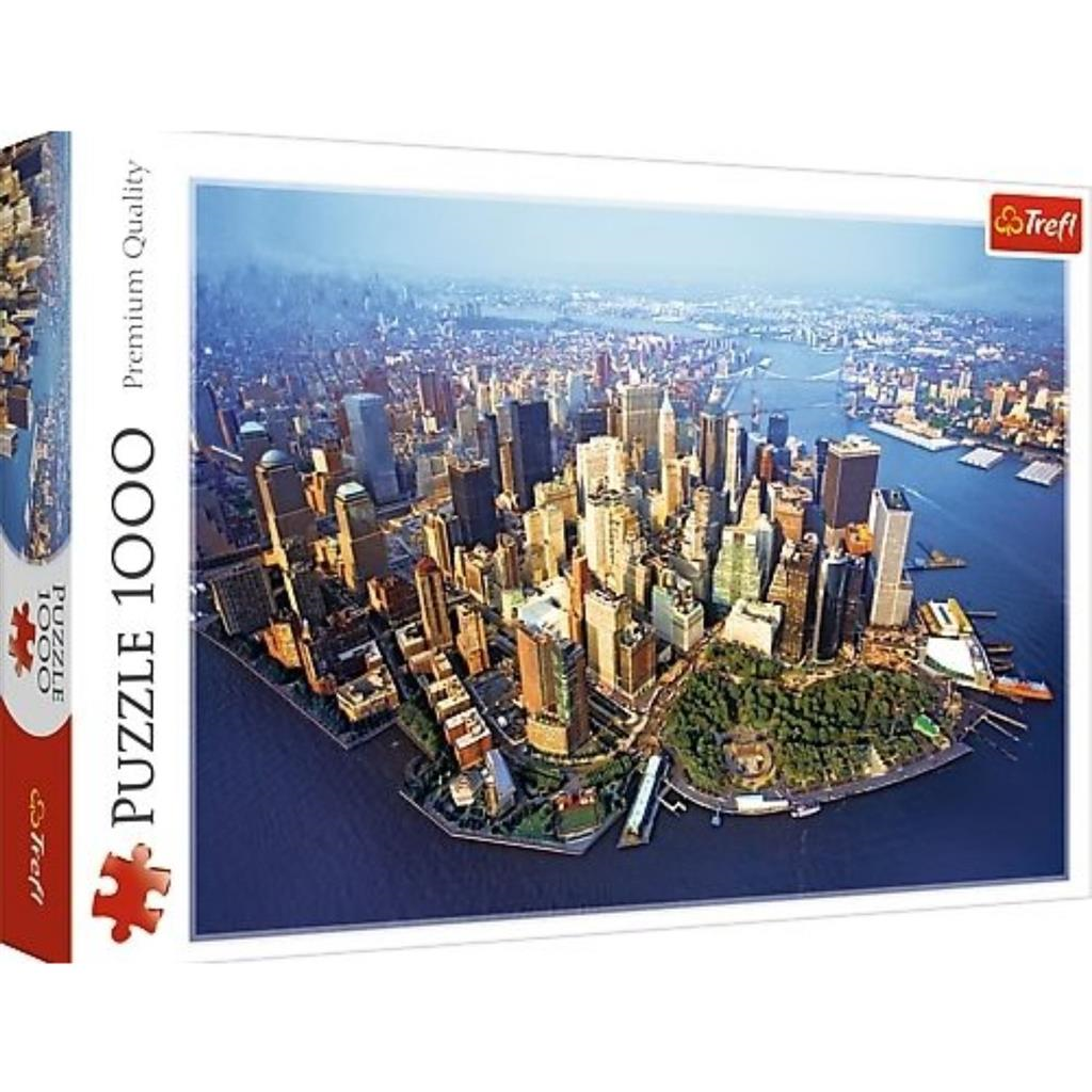 Trefl 10222 Trefl Puzzle - Premium Puzzle - # 1000 - New York von oben
