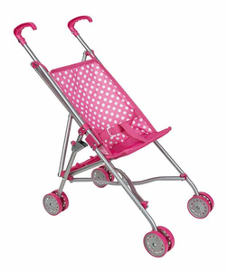 Iden IDE-040068 Idena - Spielen - Puppenbuggy (pink)