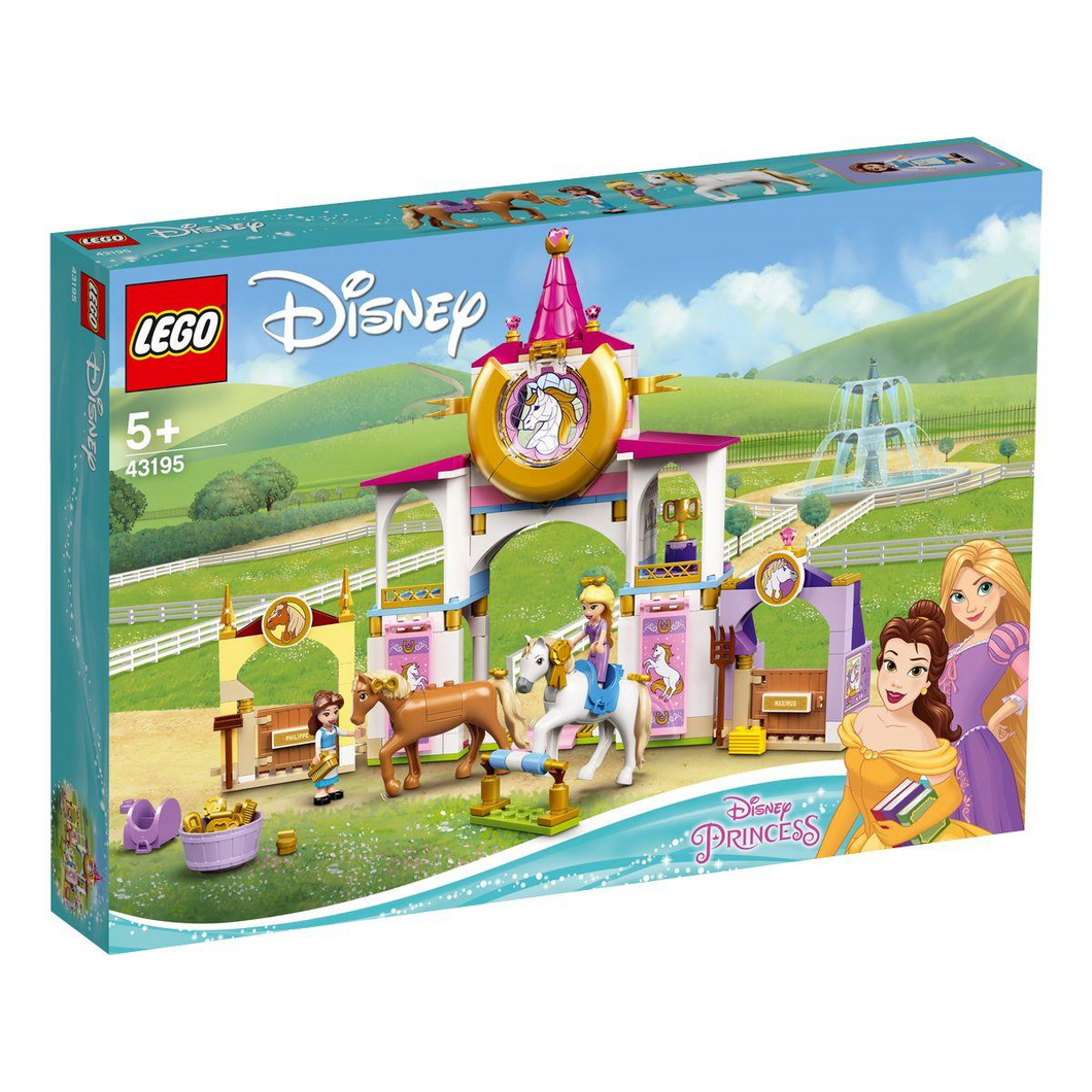 LEGO 43195 Disney Princess - Belles und Rapunzels königliche Ställe