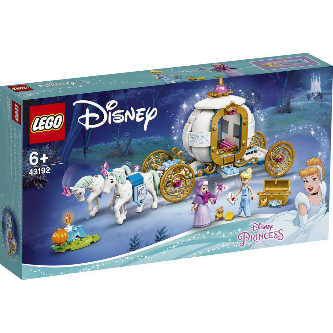 LEGO 43192 Disney Princess - Cinderellas königliche Kutsche