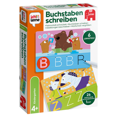 Jumbo Spiele 19718 Jumbo - Ich lerne Buchstaben schreiben
