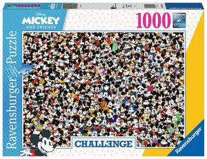 Ravensburger 16744 Erwachsenen-Puzzle - # 1000 - Challenge Mickey