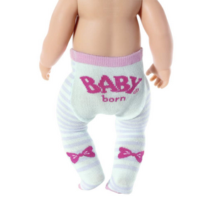 Zapf Creation 828236 Baby Born - Strumpfhose 2er sortiert
