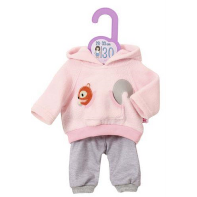 Zapf Creation 870778 Dolly Moda - Sport-Outfit Pink - Größe 36cm