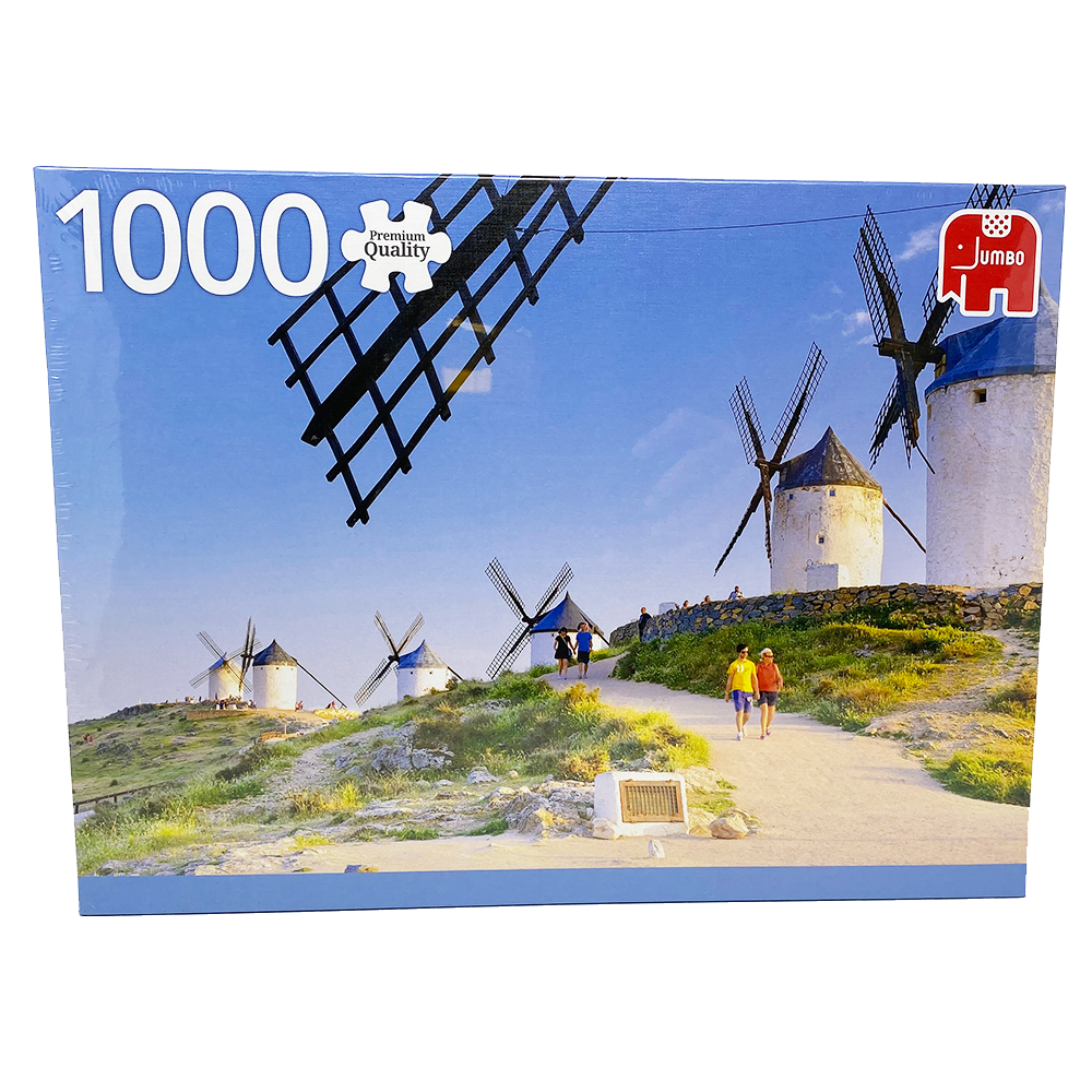 Jumbo Spiele 18837 Jumbo Puzzle - # 1000 - La Mancha - Spanien