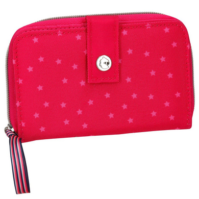 Depesche 6418 Miss Melody - Portemonnaie Streichpailletten - rot