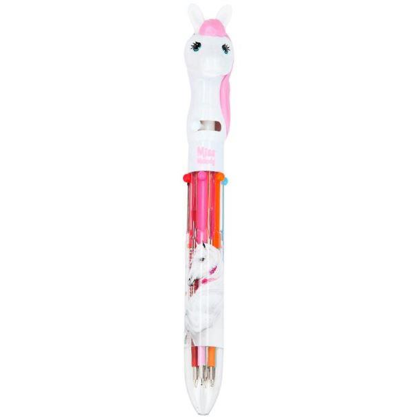 Depesche 6589 Miss Melody - 6fach Kugelschreiber mit 3D Topper (2-fach sortiert)