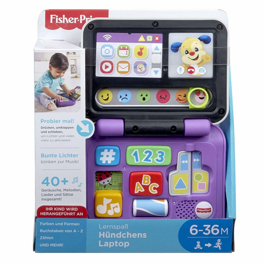 Mattel FXK31 Fisher Price - Lernspaß Hündchens Laptop
