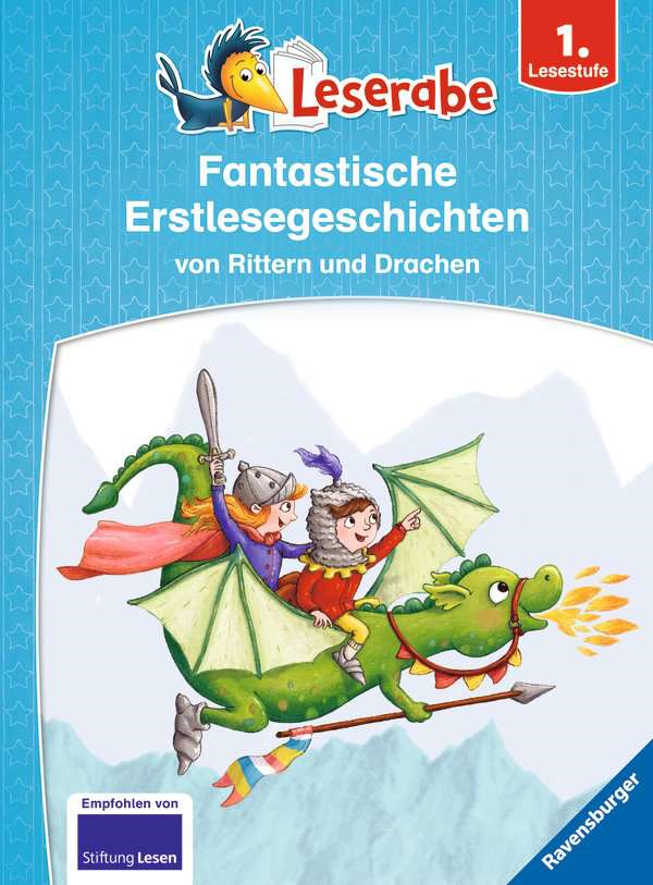 Ravensburger 46033 Leserabe - Fantastische Erstlesegeschichten von Rittern und Drachen - 1. Lesestufe