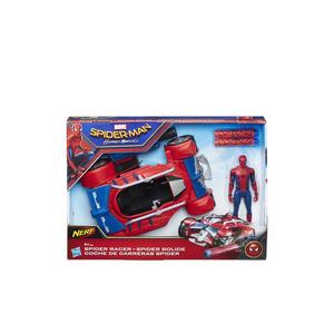 Hasbro B9703 Spiderman - Homecoming - Spider-Man mit Spider Racer