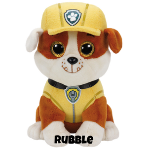 Ty 41209 Beanie Boos Glubschis - Paw Patrol - Rubble - ca. 15cm