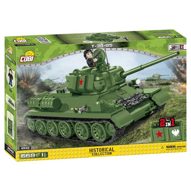 Cobi 2542 Historical Collection - Bausatz - Panzer T 34-85 668