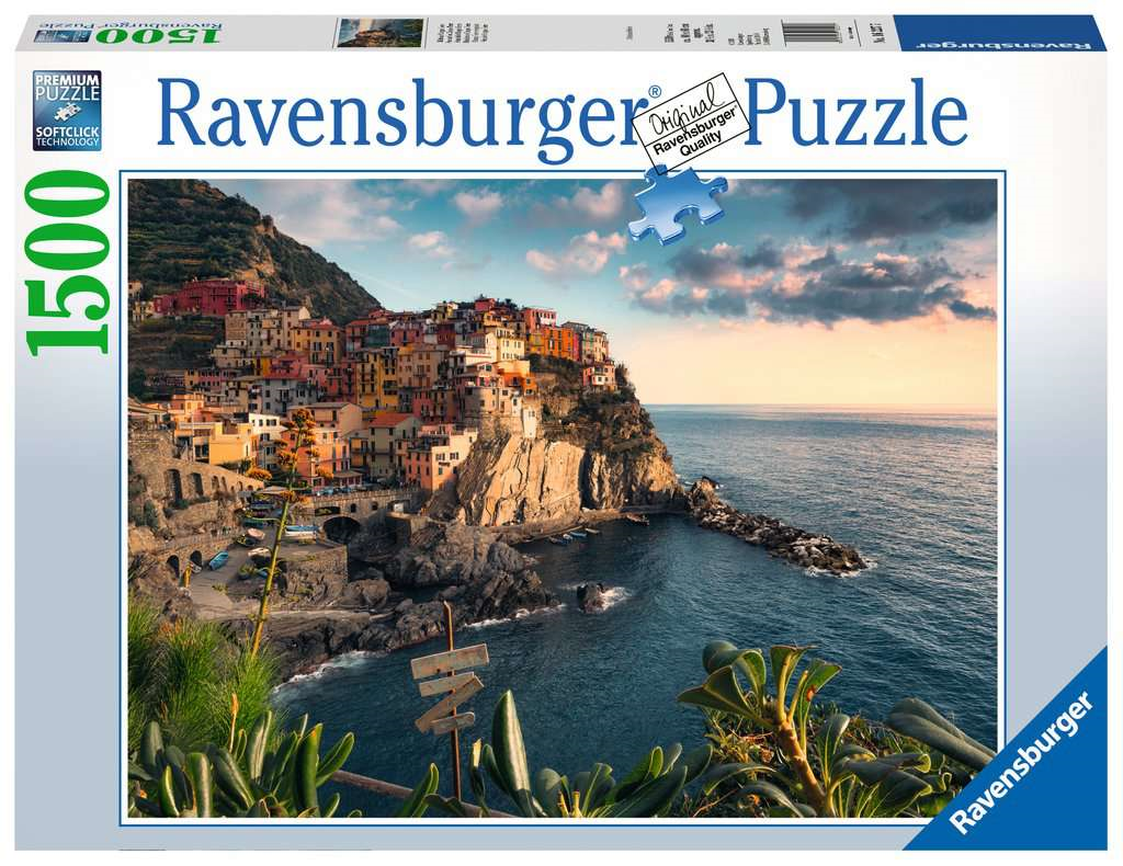 Ravensburger 16227 Erwachsenen-Puzzle - # 1500 - Blick auf Cinque Terre
