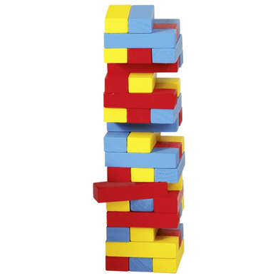 goki HS973 Spiele - Geschicklichkeitsspiel - Wackelturm