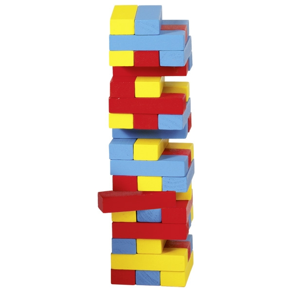goki HS973 Spiele - Geschicklichkeitsspiel - Wackelturm