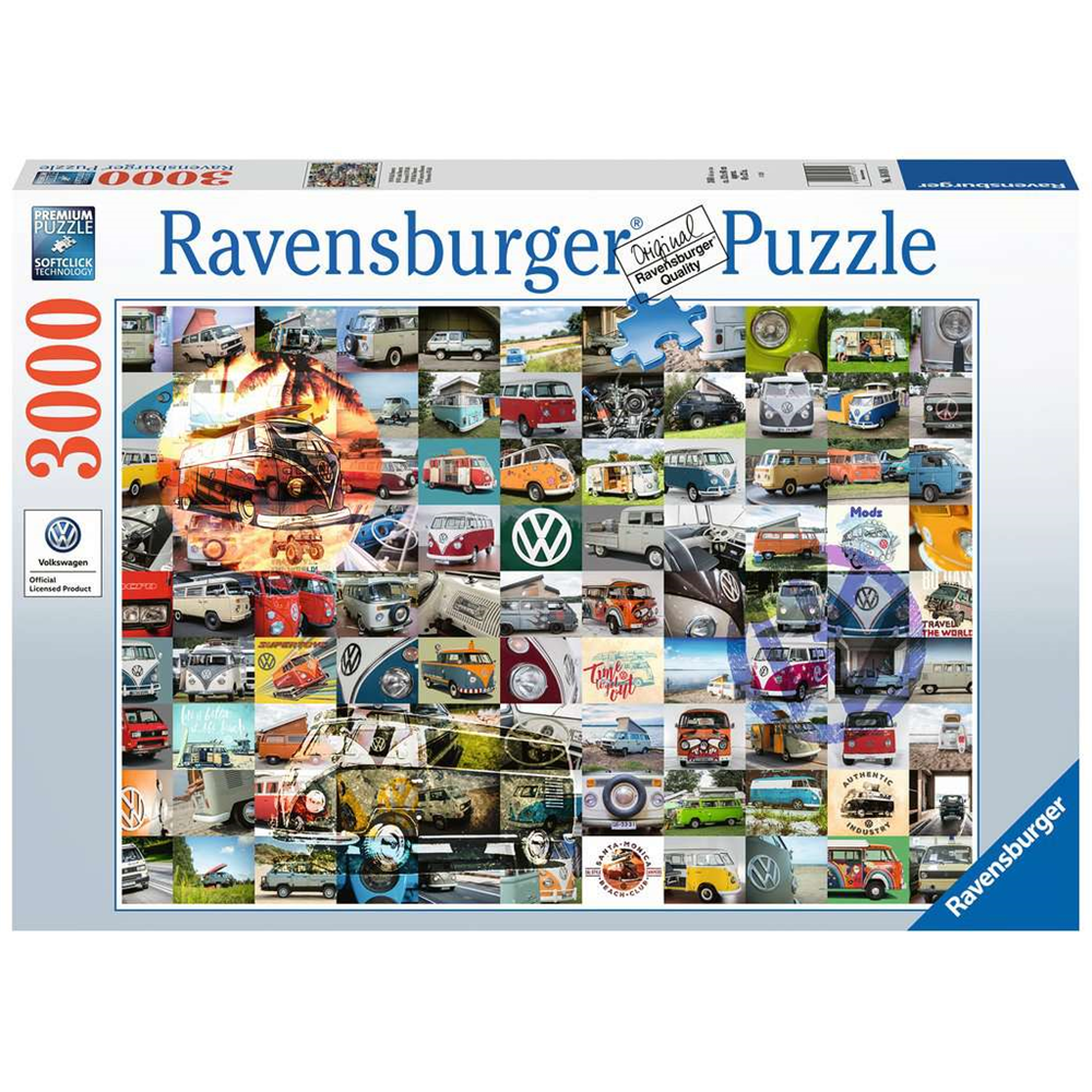 Ravensburger 16018 Erwachsenen-Puzzle - # 3000 - 99 Bulli Moments