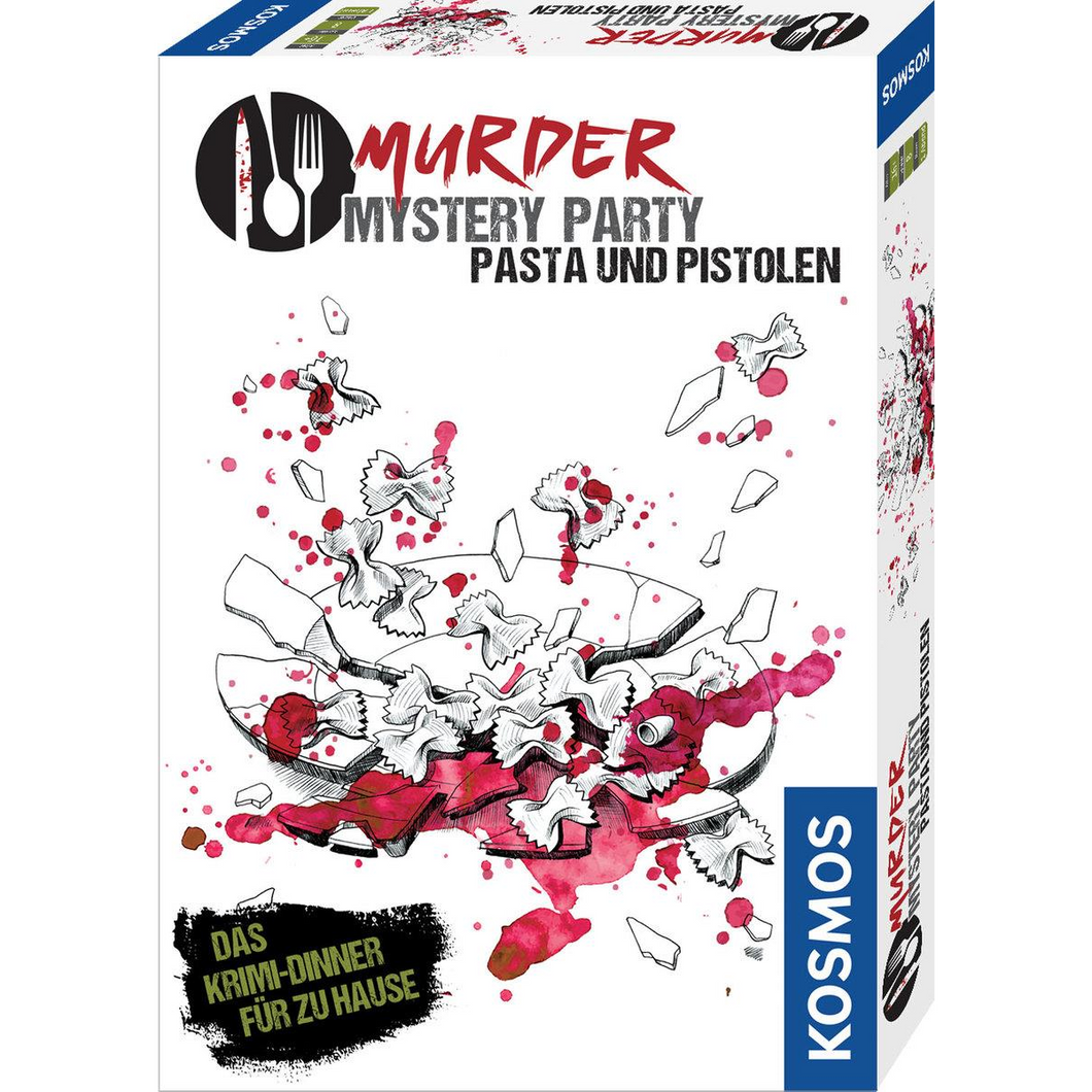 Kosmos 695095 Spiele - Murder Mystery Party - Pasta & Pistolen
